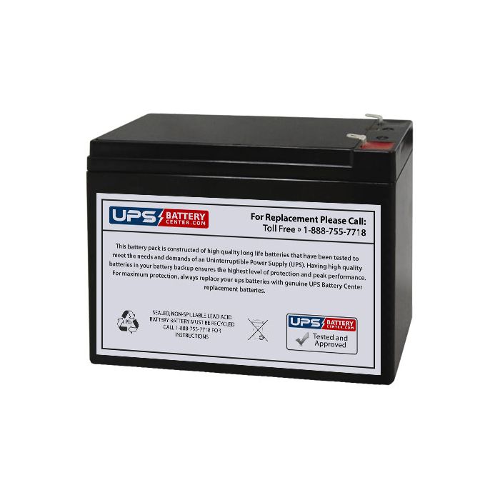 F&H UN10-12X 12V 10Ah Battery