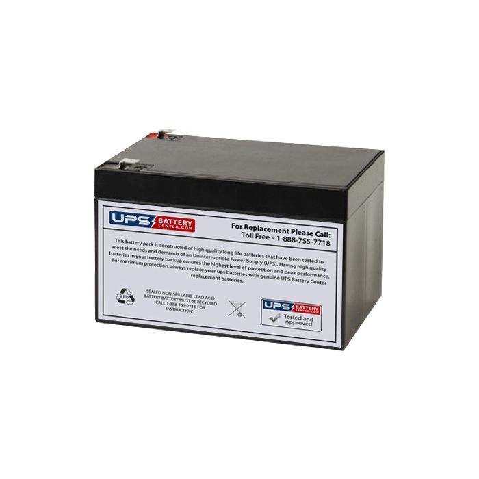 12V 12Ah Alarm Battery