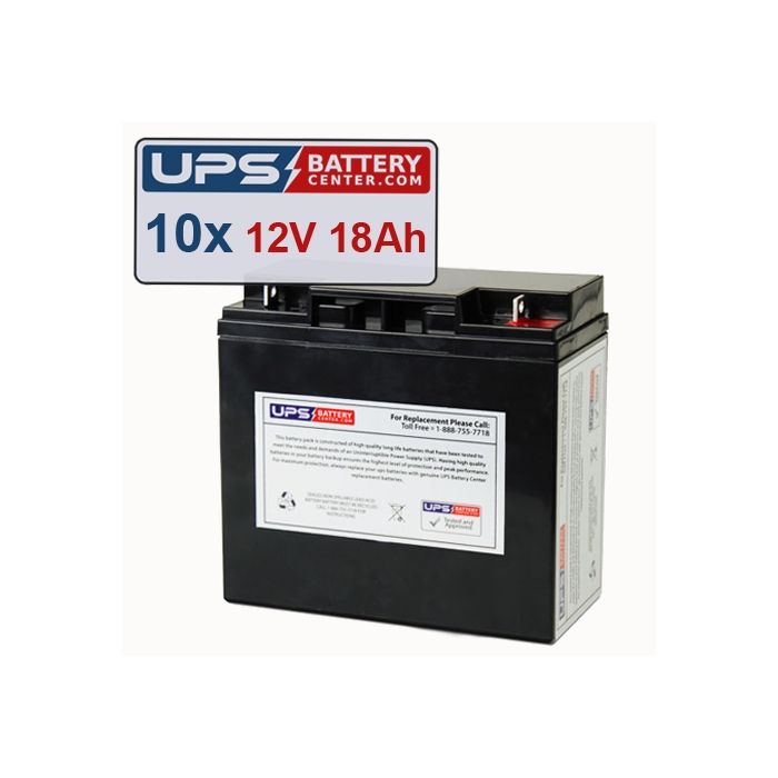 GE Medical Systems AMX II Batteries - Set of 10