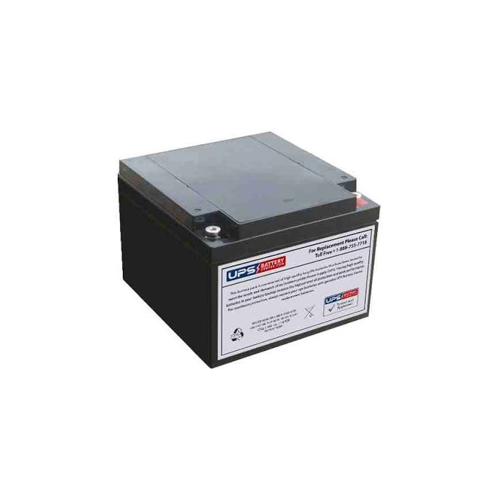 Remco RM12-26DCM M6 Insert Terminals 12V 26Ah Battery