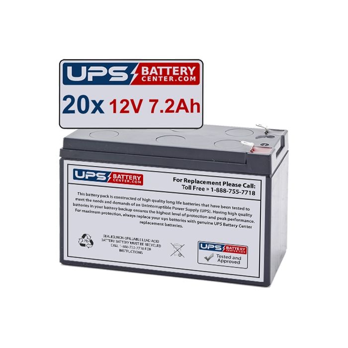 Ablerex MSII4500 Compatible Battery Set