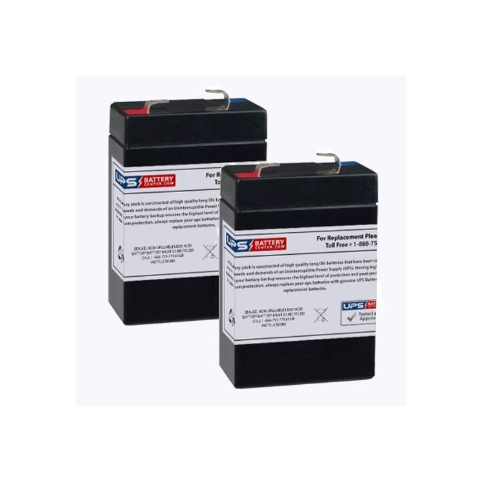 Hospitak TOTE-A-NEB 1500 Batteries - Set of 2