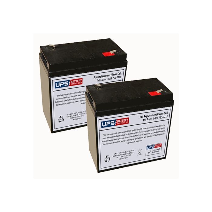 Datex-Ohmeda Transport Isolette Batteries - Set of 2