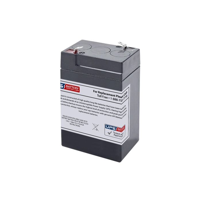 MaxPower NP4.5-6 6V 4.5Ah Battery