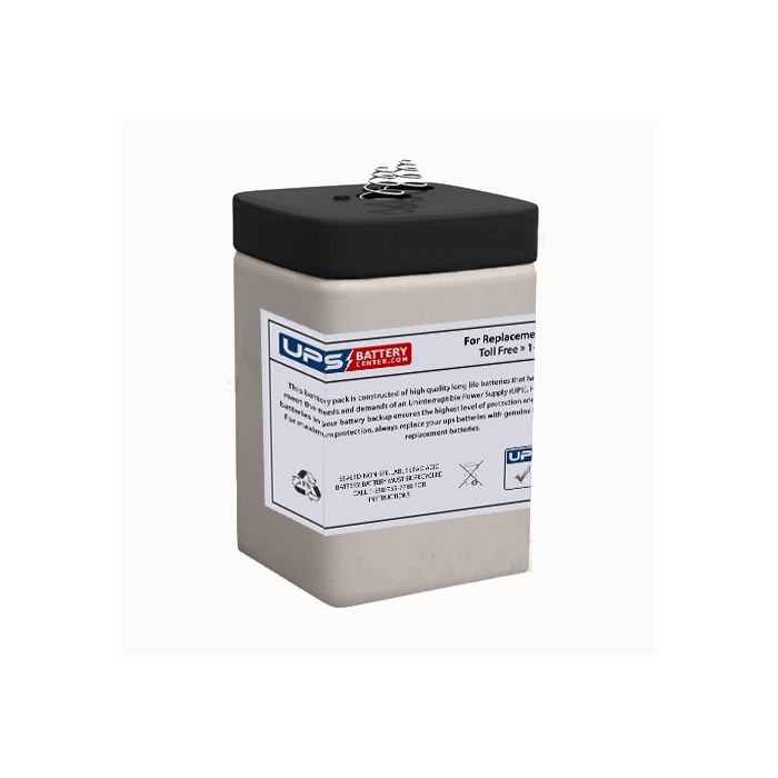 LONG WP5-6S 6V 4.5Ah Battery with Spring Terminals