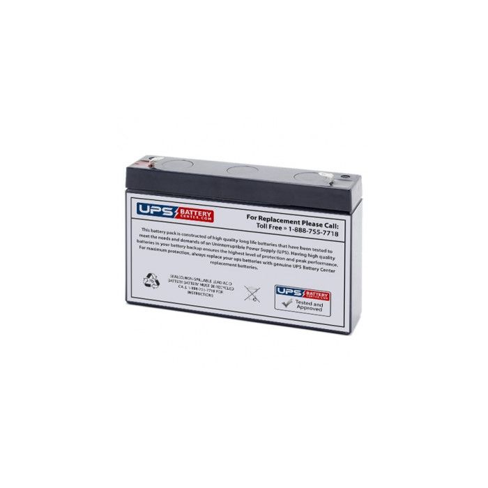 New Power NS6-7 6V 7Ah Battery