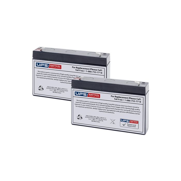 Emergi-Lite/Kaufel 002204 Batteries