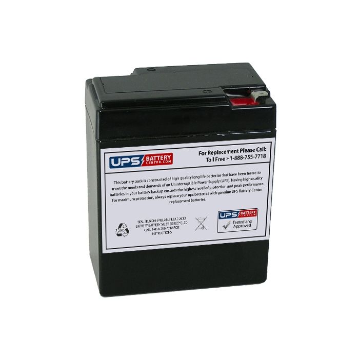 ELPower EP680 6V 8.5Ah Battery with F1 Terminals