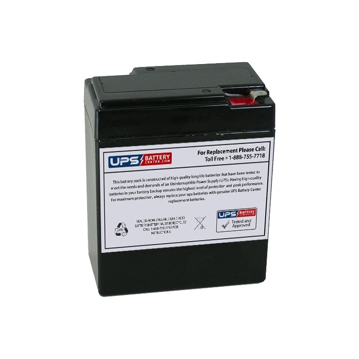 JASCO RB682 6V 8.5Ah Battery with F1 Terminals