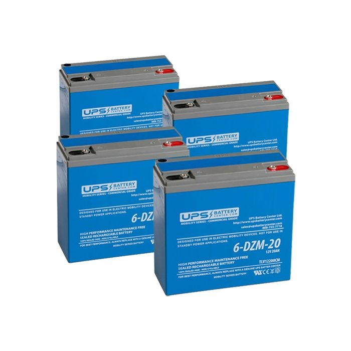 Amego Blast 48V 20Ah Battery Set