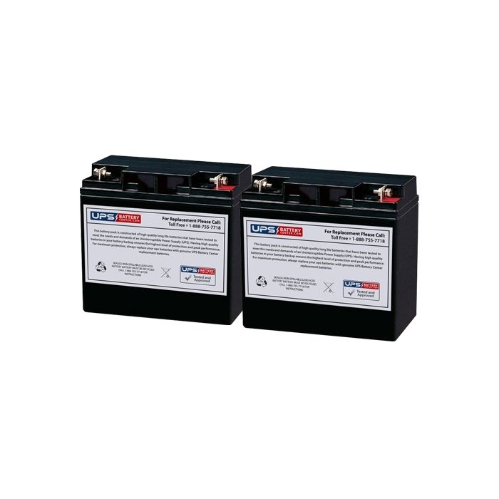 Allen-Bradley 1500VA 1609-U1500N Compatible Battery Set