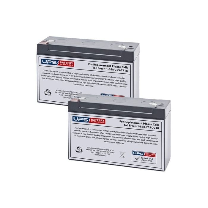 Allied Healthcare 160A Suction Unit Replacement Batteries