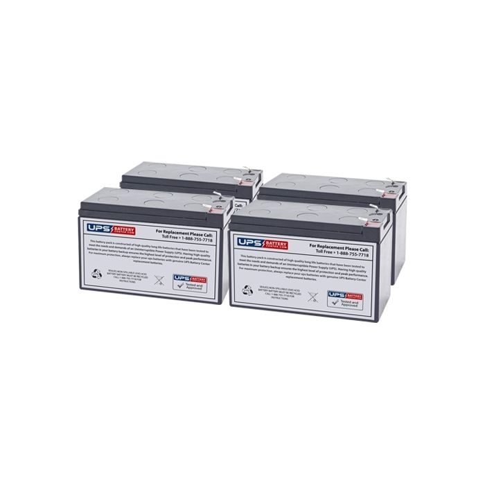 Alpha Technologies ALI Elite 2000XL-RM Compatible Battery Set
