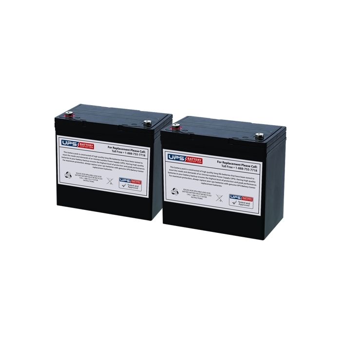 Alpha Technologies Alpha Micro 300-12 Compatible Battery Set