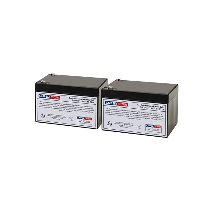 Altronix AL400ULXPD16 12V 12Ah Replacement Batteries