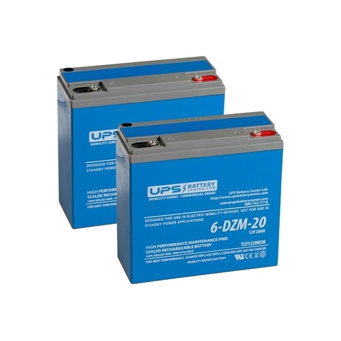Amigo Mobility RT Express 24V 20Ah Battery Set