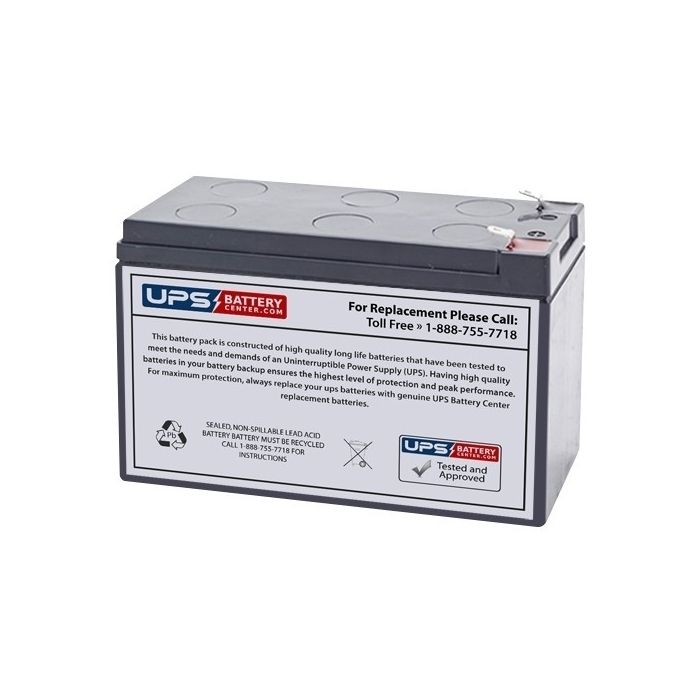 Amstron 12V 9Ah AP-HR1234WF2FR Battery with F2 Terminals