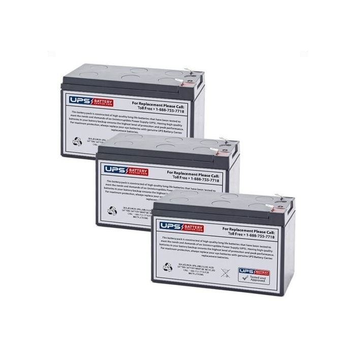 Anchor BigFoot 8000 12V 9Ah Compatible Replacement Battery Set