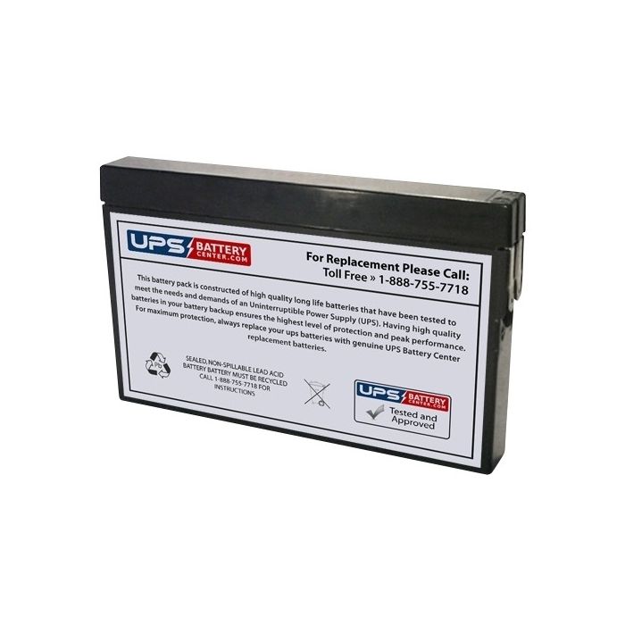 Baxter Healthcare 6201 Flo-Gard Colleague Replacement Battery
