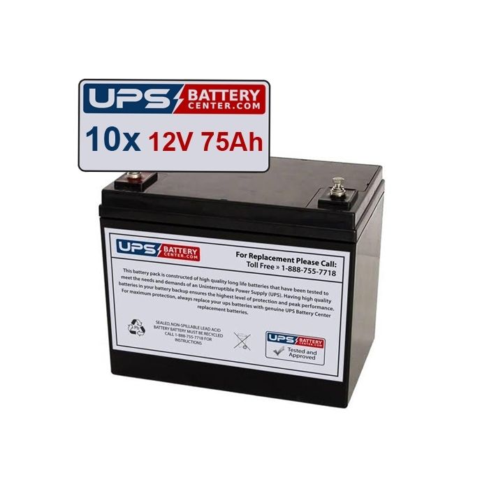Best Power FERRUPS FC 10KVA Compatible Replacement Battery Set
