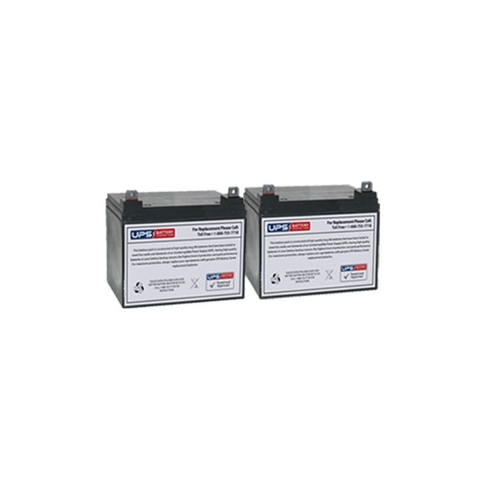 Best Power Fortress LI 2.0KVA BAT-0065 Compatible Replacement Battery Set