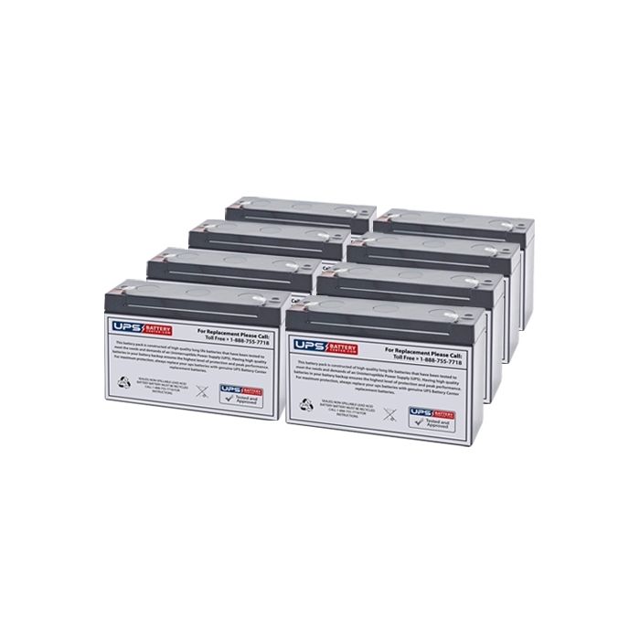 Best Power Fortress LI 2250 BAT-0063 Compatible Replacement Battery Set