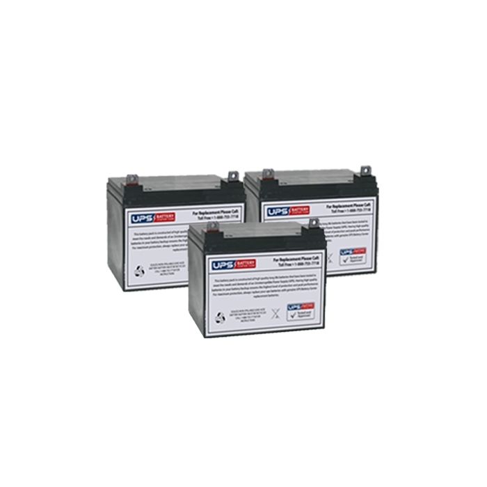 Best Power Fortress LI 3.0KVA BAT-0065 Compatible Replacement Battery Set
