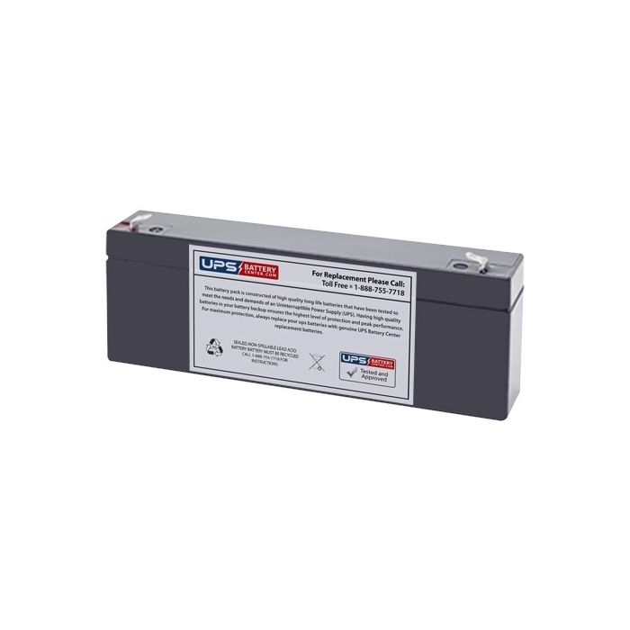 Brentwood Instruments LS24 Monitor 12V 2.6Ah Replacement Battery