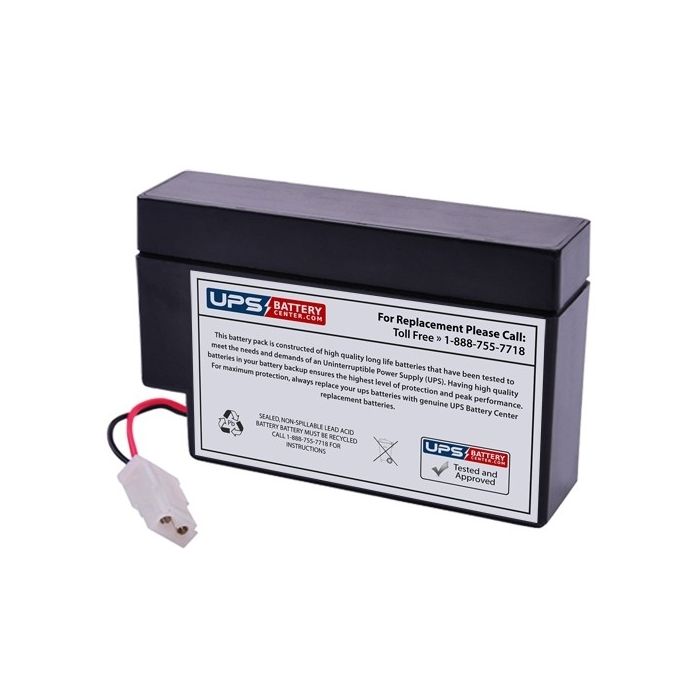 BSB 12V 0.8Ah GB12-0.8 Battery with WL Terminals