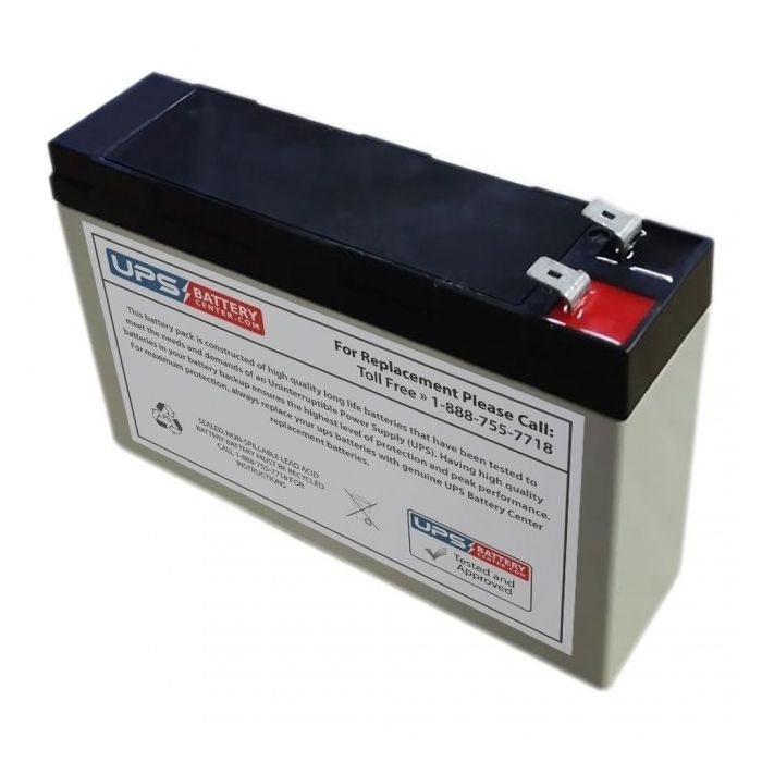 Cellpower 12V 4.5Ah CPW22-12 Replacement Battery with F2 Terminals