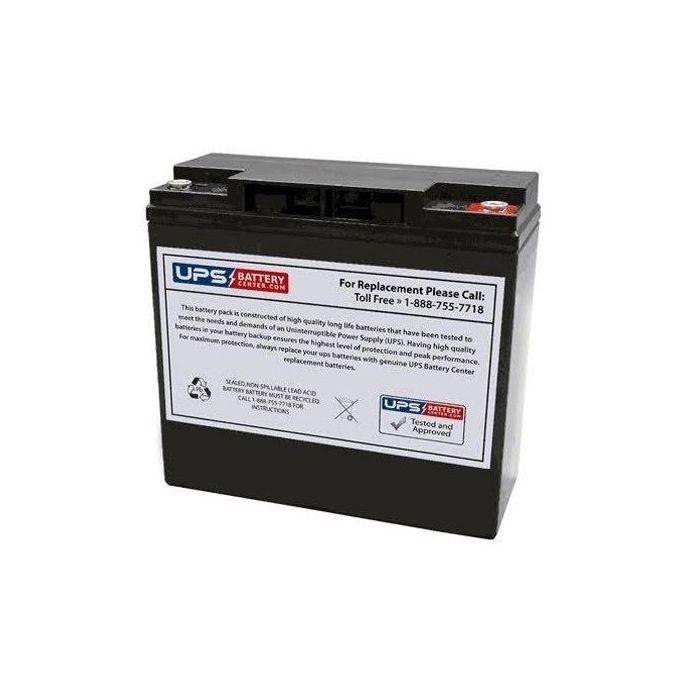 Cellpower CPX 20-12 12V 20Ah Battery with M5 Insert Terminals