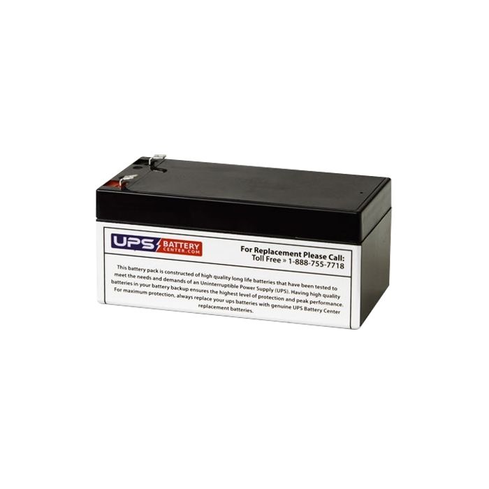 CGB 12V 3.2Ah CB1234 Replacement Battery with F1 Terminals