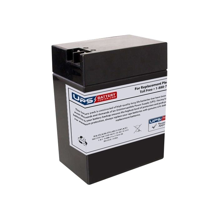 Chloride 100-001-0044 6V 14Ah Battery with +F2 / -F1 Terminals