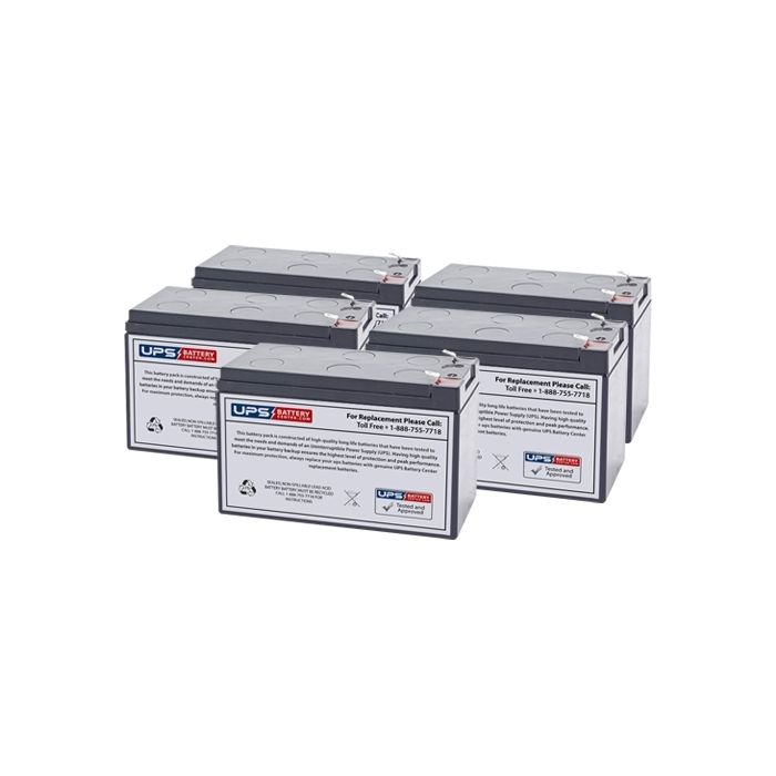 Clary UPS1-1.5K-G Compatible Replacement Battery Set