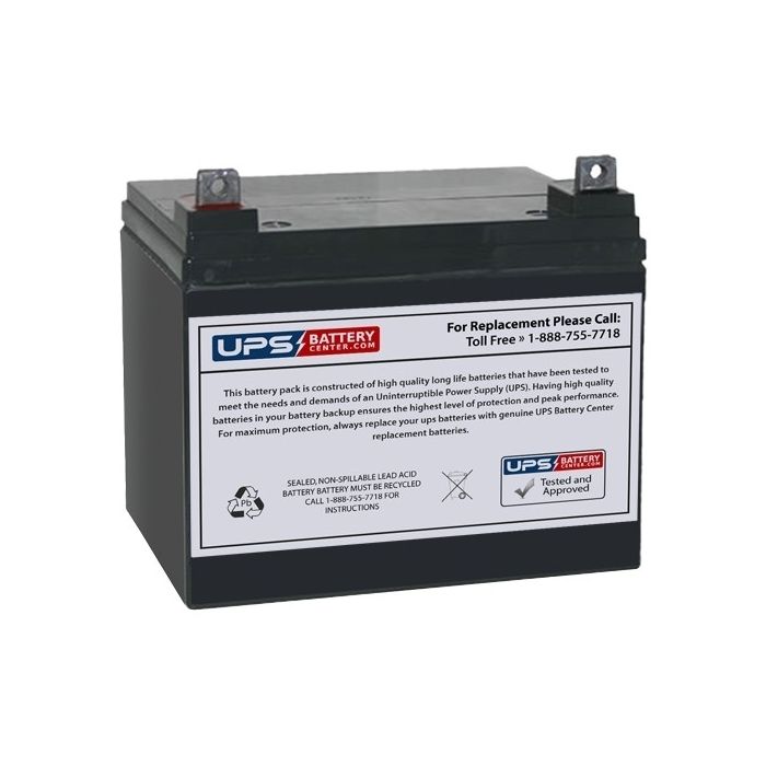 Constant Power 12V 35Ah AGMD3512 Battery with NB Terminals