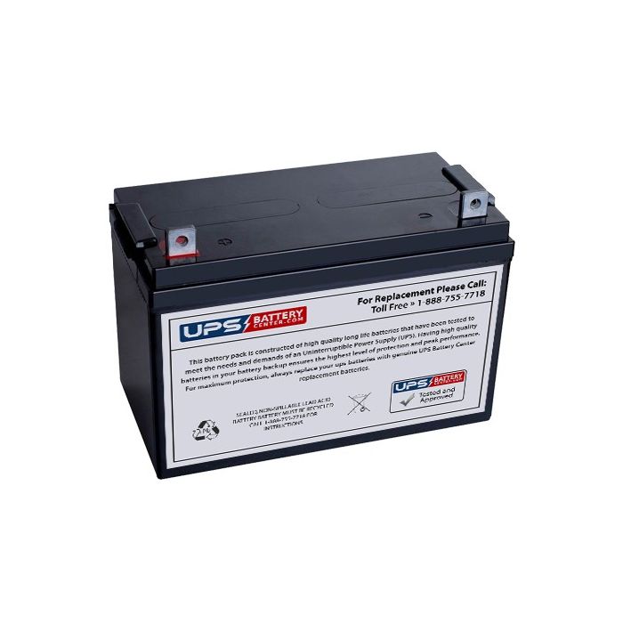 CooPower 12V 100Ah CPD12-100 Battery with NB Terminals