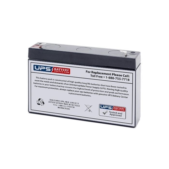 Criticare Systems 506N3 VitalCare Vital Signs Monitor Replacement Battery