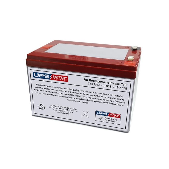 CSB 12V 12Ah EVX12120 Deep Cycle Battery with F2 Terminals
