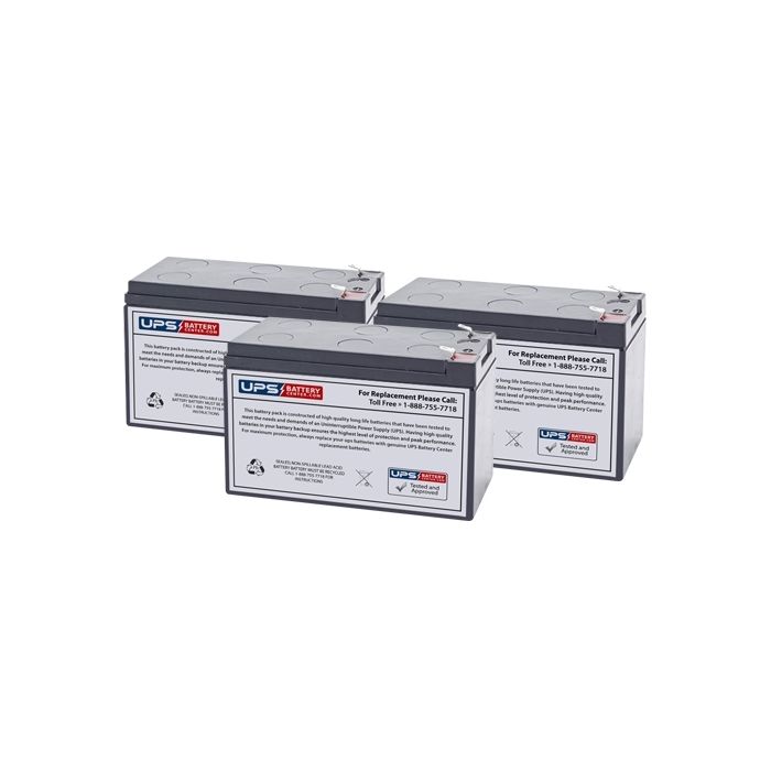 CyberPower OL1500RMXL2U Compatible Replacement Battery Set