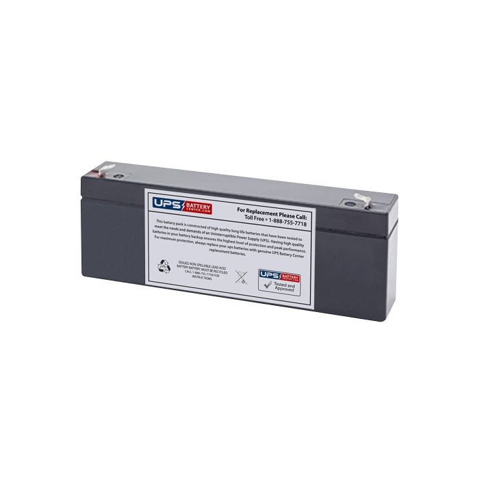 Discover 12V 2.5Ah D1225 Battery with F1 Terminals