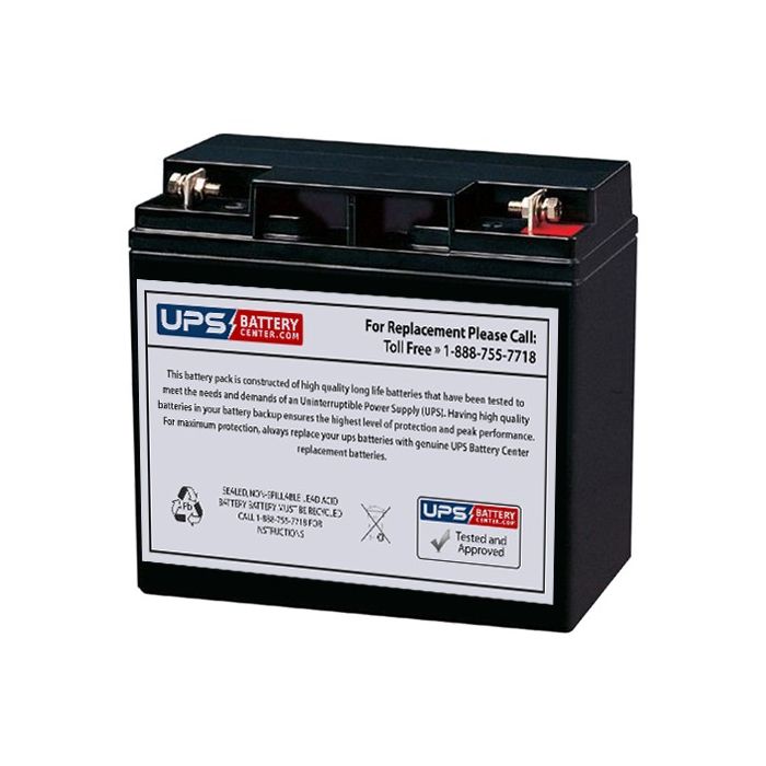 Dahua 12V 17Ah DHB12170 Battery with F3 Terminals
