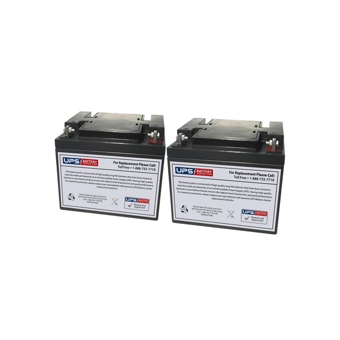 Datascope 90 Balloon Pump Medical Batteries - Set of 2