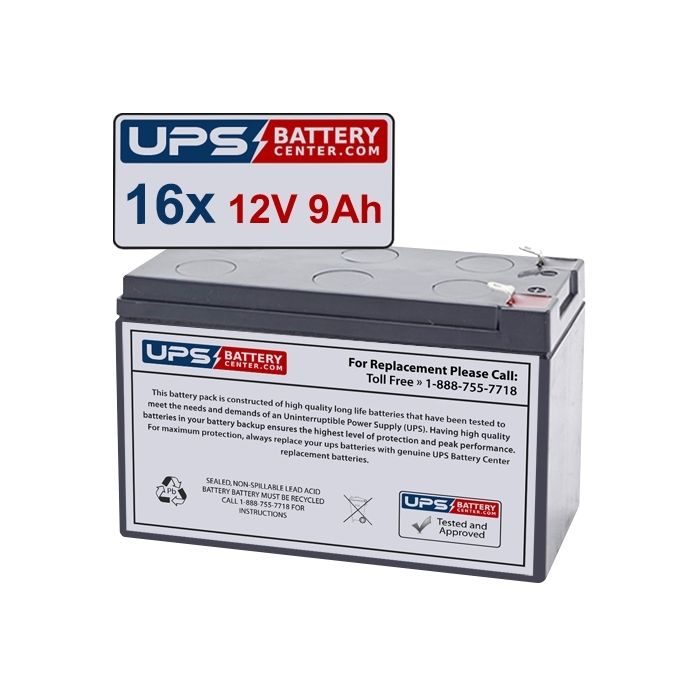 Delta Amplon N 10kVA N-10K (0BA models) Compatible Battery Set