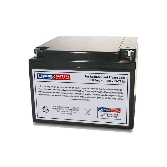 CM600 Type2 - Dewalt Lawn Mower 12V 26Ah F3 Nut & Bolt Battery