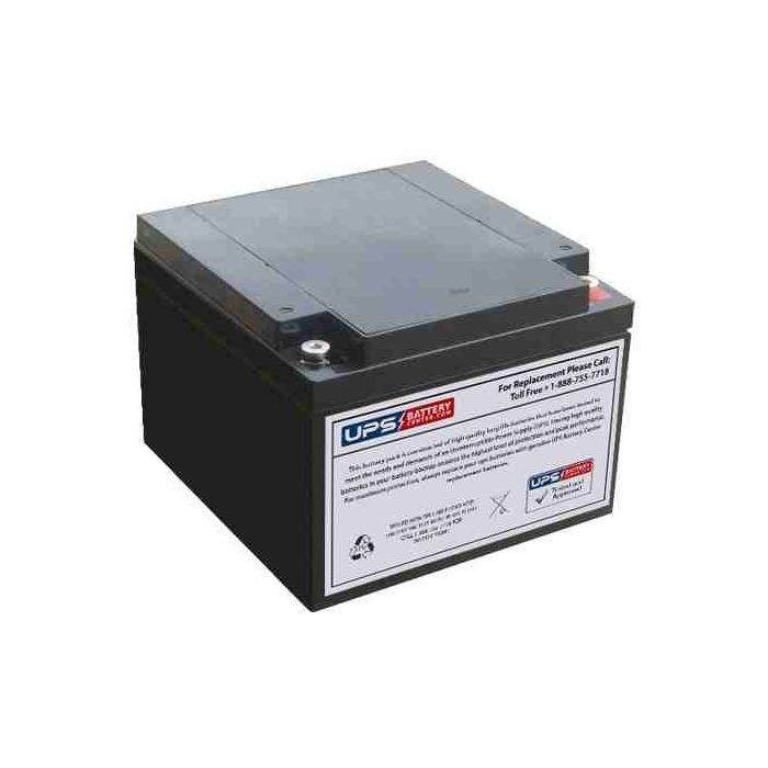 Double Tech 12V 28Ah DB12-28 Battery with M5 Terminals