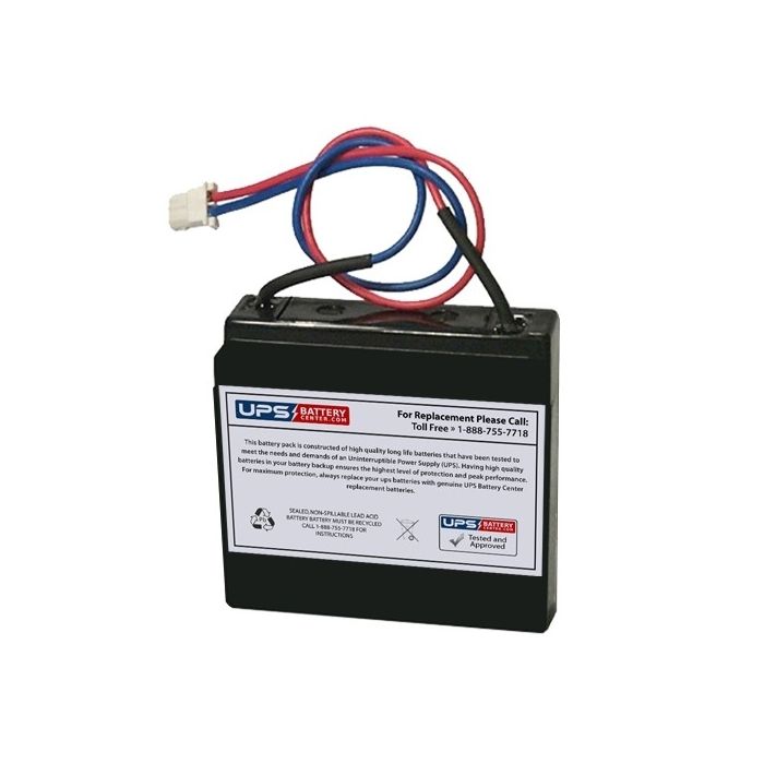 Drypower 6V 0.5Ah 6SB0.5P Battery with WL Terminals