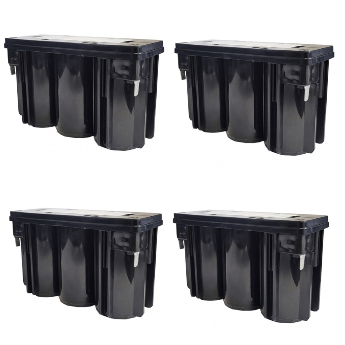 Dual-Lite C1D2-12V72 6V 8Ah Battery Set with F2 Terminals