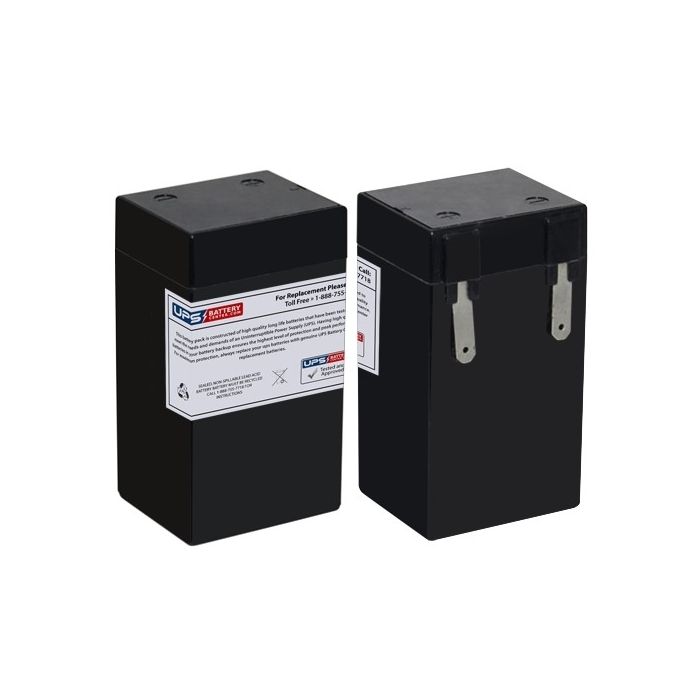 Duramp 6V 2Ah NP2.3-6 Battery with P2 Terminals