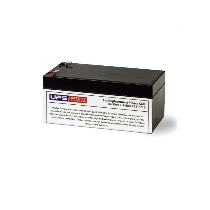 Eagle Picher 12V 3.2Ah CF12V2.6S1 Battery with F1 Terminals