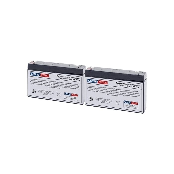 Eaton 5P Gen2 650VA 5P650IRG2 Compatible Battery Set